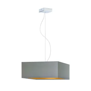 Regulowana lampa wisząca z chromowanym stelażem - P7-Z25 - Lampy sufitowe - miniaturka - grafika 1