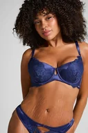 Biustonosze - Hunkemöller Biustonosz Grace usztywniany z fiszbinami Niebieski - miniaturka - grafika 1
