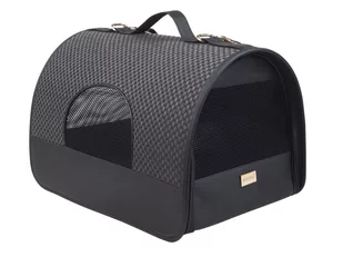 AMIPLAY Amiplay Transporter Morgan czarny [rozmiar M] 42 x 26 x 26cm - Sprzęt podróżny i transportery dla psów - miniaturka - grafika 1
