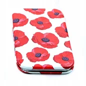 Lusterka do makijażu - Midex, Lusterko Do Makijażu, Kwiaty Maki Różne Kolory, 1 szt. - miniaturka - grafika 1