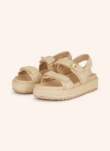 Steve Madden Sandały Na Platformie Bigmona beige - Sandały damskie - miniaturka - grafika 1