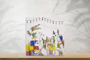 Karnet KW lamy - Henry - Kartki okolicznościowe i zaproszenia - miniaturka - grafika 1