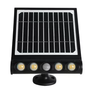 Lampy ogrodowe - Lampa solarna Talent reflektor 3w1 EKO8328 - Milagro - miniaturka - grafika 1
