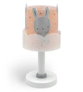 Dalber Baby Bunny lampka nocna 1-punktowa różowa 61151S 61151S - Lampy stojące - miniaturka - grafika 1