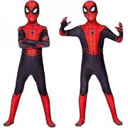 Stroje karnawałowe - Dzieci Spider-Man Far From Home Spiderman Zentai Cosplay Costume Suit 150cm - miniaturka - grafika 1