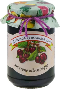 Wiśnie włoskie w syropie, 350 g / Le Bontà di Mamma Lea - Konfitury, marmolady, powidła - miniaturka - grafika 1