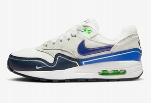 Buty Młodzieżowe NIKE AIR MAX 1 GS sneakersy białe HF7814-100 r. 36,5 - Sneakersy damskie - miniaturka - grafika 1