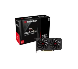 PowerColor Reaper Radeon RX 9060 XT 16GB GDDR6 128bit FSR RX9060XT 16G-A - Karty graficzne - miniaturka - grafika 1