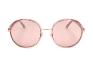 Okulary przeciwsłoneczne - Okulary JIMMY CHOO PAM-S-BKU. Okulary przeciwsłoneczne, Kolor złoty. Kobieta. - miniaturka - grafika 1
