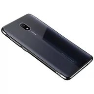 Etui i futerały do telefonów - Clear Color case żelowy pokrowiec etui z metaliczną ramką Xiaomi Redmi 8A czarny - miniaturka - grafika 1