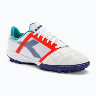Buty piłkarskie męskie Diadora Brasil Sala Cup TF white/navy - Piłka nożna - miniaturka - grafika 1