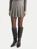 Spódnice - MAX&Co. Spódnica mini Canto 2526106064200 Szary Regular Fit - miniaturka - grafika 1