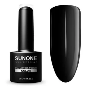 Sunone Lakier Hybrydowy Uv/led Czarna Inez 5ml - Lakiery hybrydowe - miniaturka - grafika 1