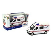 Samochody i pojazdy dla dzieci - Pojazd metalowy - karetka 15cm Pro Kids - miniaturka - grafika 1