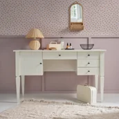 Szafy i szafki dla dzieci - Sekretarzyk biały ines elegant white - miniaturka - grafika 1