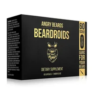 Kosmetyki i akcesoria do pielęgnacji brody - ANGRY BEARDS Beardroids – Witaminy i minerały na porost - miniaturka - grafika 1