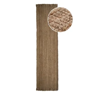 Chodnik z juty tkany ręcznie 60x300 cm Jute Boucle – Flair Rugs - Dywany - miniaturka - grafika 1