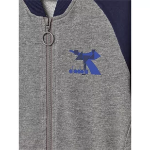 Zestaw dresowy chłopięcy DIADORA JB. TRACKSUIT FZ TWISTER - Odzież sportowa dziecięca - miniaturka - grafika 2