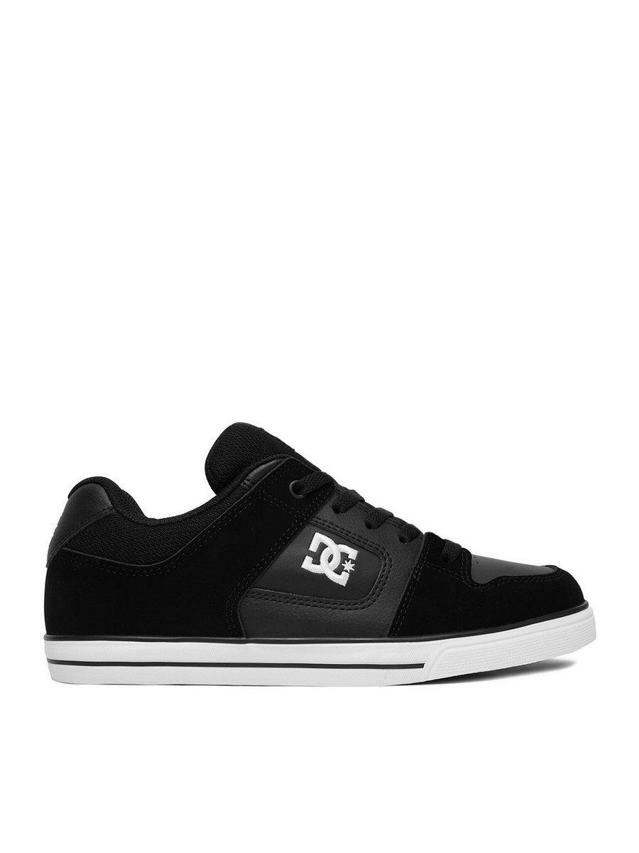 Dc Shoes Sneakersy Chłopiec Czarny DC SHOES-EO-PURE DC01783004_ Czarny
