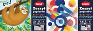 Szkolne artykuły papiernicze - Zeszyt papierów kolor. samoprzylep. A4/8K (10szt) - Beniamin - miniaturka - grafika 1