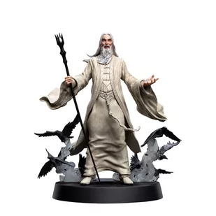 Weta Workshop Lord of the Rings - Saruman The White Figures of Fandom - Figurki kolekcjonerskie - miniaturka - grafika 1