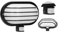Lampy ogrodowe - Kinkiet Ogrodowy Oprawa Zewnętrzna Czujnik E27 60W - miniaturka - grafika 1