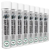 Przybory szkolne - Sprężony gaz AABCOOLING Home&Office 8x 750ml - Profesjonalne czyszczenie artykułów szkolno-biurowych akcesoria elektroniczne. Konserwacja drukarek e.. - miniaturka - grafika 1