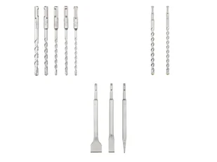 PARKSIDE PERFORMANCE® Zestaw wierteł lub dłut SDS-Plus - Wiertła - miniaturka - grafika 1