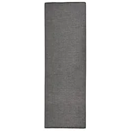 Dywany zewnętrzne - vidaXL Dywan zewnętrzny o płaskim splocie, 80x250 cm, szary - miniaturka - grafika 1