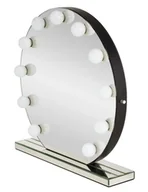 Lustra - Okrągłe lustro z oświetleniem LED K1-L33 - miniaturka - grafika 1