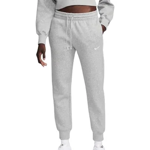 Nike Spodnie damskie Sportswear Phnx FLC Mr Pant Std, Dk Grey Heather/Sail, FZ7626-063, XL - Spodnie rowerowe - miniaturka - grafika 1