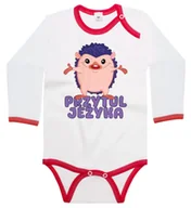 Body dla niemowląt - Body dziecięce Przytul Jeżyka Na Dzień Jeża Żłobek Przedszkole 86/92 - miniaturka - grafika 1