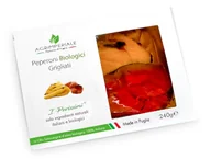 Zdrowa żywność - GRILLOWANA PAPRYKA W OLIWIE Z OLIWEK 240G / AGRIMPERIALE - miniaturka - grafika 1