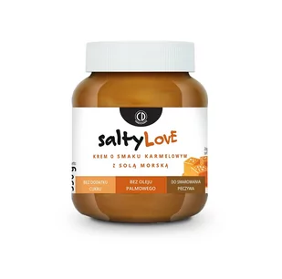 CD Krem o smaku słonego karmelu - SALTYLOVE CD, 350g 5901749010082 - Słodkie kremy i masła - miniaturka - grafika 1