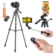 Selfie stick - Statyw CG-1050 z adapterem, pilotem, selfie stick - miniaturka - grafika 1