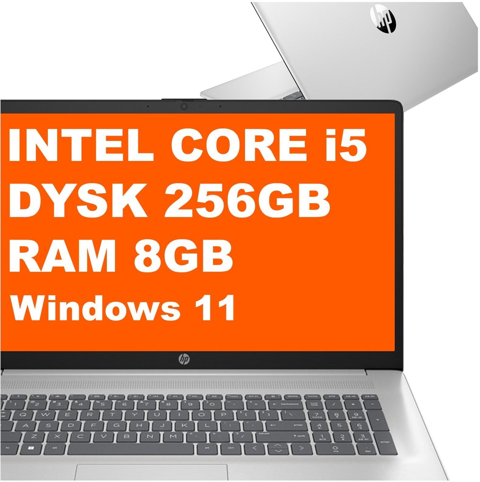 HP 17T-CN300 / D72FLU8 / Intel Core i5 / 8GB / 256GB / Intel UHD / 17,3
