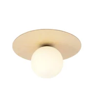 Lampy sufitowe - Emibig Kenzo lampa sufitowa 1-punktowa brązowa/biała 1142/1B 1142/1B - miniaturka - grafika 1