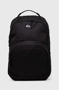 Quiksilver plecak męski kolor czarny duży gładki - Plecaki - miniaturka - grafika 1