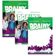 Książki do nauki języka angielskiego - Brainy. Książka ucznia, zeszyt ćwiczeń i zeszyt przedmiotowy do języka angielskiego dla klasy 7 szkoły podstawowej - miniaturka - grafika 1