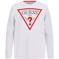 Koszulki dla chłopców - Guess Longsleeve | Regular Fit - miniaturka - grafika 1
