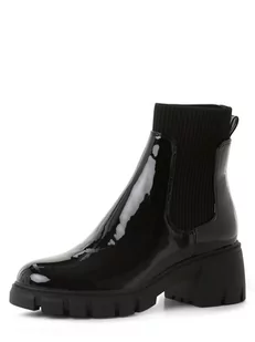 Steve Madden - Damskie botki  Hutch, czarny - Botki damskie - miniaturka - grafika 1