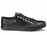 Moda i Uroda OUTLET - Buty Damskie Big Star Tenisówki V274871 Czarne 38 - miniaturka - grafika 1