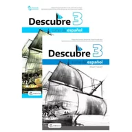 Książki do nauki języka hiszpańskiego - Pakiet Descubre 3. Curso de español: Podręcznik + nagrania online, Zeszyt ćwiczeń do języka hiszpańskiego - miniaturka - grafika 1