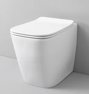 ArtCeram A16 Toaleta WC stojąca 52x36 cm Rimless bez kołnierza, biała ASV00401;00 - Kompakty WC - miniaturka - grafika 1