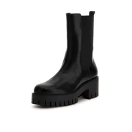 Półbuty damskie - Damskie Sztyblety GUESS WARIN FL8WANELE10-BLACK – Czarny - miniaturka - grafika 1