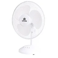 Wentylatory - Kepland Wentylator stołowy 38 W biały - miniaturka - grafika 1