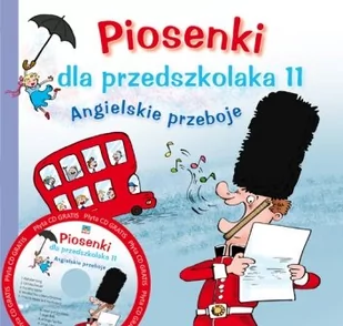 Skrzat Angielskie przeboje, Piosenki dla przedszkolaka 11 + CD - Agnieszka Kłos-Milewska - Książki edukacyjne - miniaturka - grafika 1