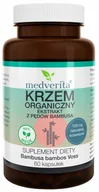 Witaminy i minerały - Medverita, Krzem organiczny 100 mg z bambusa, 60 kap. - miniaturka - grafika 1