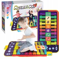 Maty edukacyjne - MATA DO TAŃCZENIA MUZYCZNA ELEKTRONICZNA PIANINO GRA DLA CAŁEJ RODZINY - miniaturka - grafika 1
