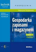 Podręczniki dla liceum - Difin Katarzyna Grzybowska Gospodarka zapasami i magazynem. Podręcznik - miniaturka - grafika 1